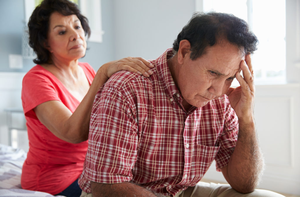 Wife concerned about her husbands dementia